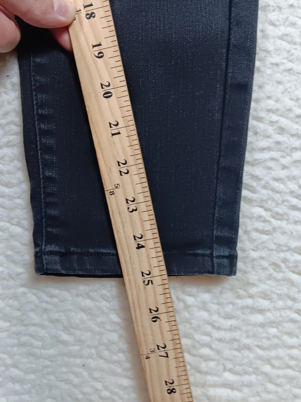 Under 510 Jeans Mens 30x25 Black Denim Slim Fit Stretch Dark Wash